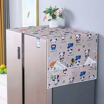 Veekindel ja õlikindel külmkapi käterätiku kate riie kunst üheukseline kaheukseline paksendatud Oxfordi riidest kate universaalne refri