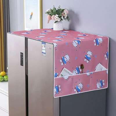 Veekindel ja õlikindel külmkapi käterätiku kate riie kunst üheukseline kaheukseline paksendatud Oxfordi riidest kate universaalne refri