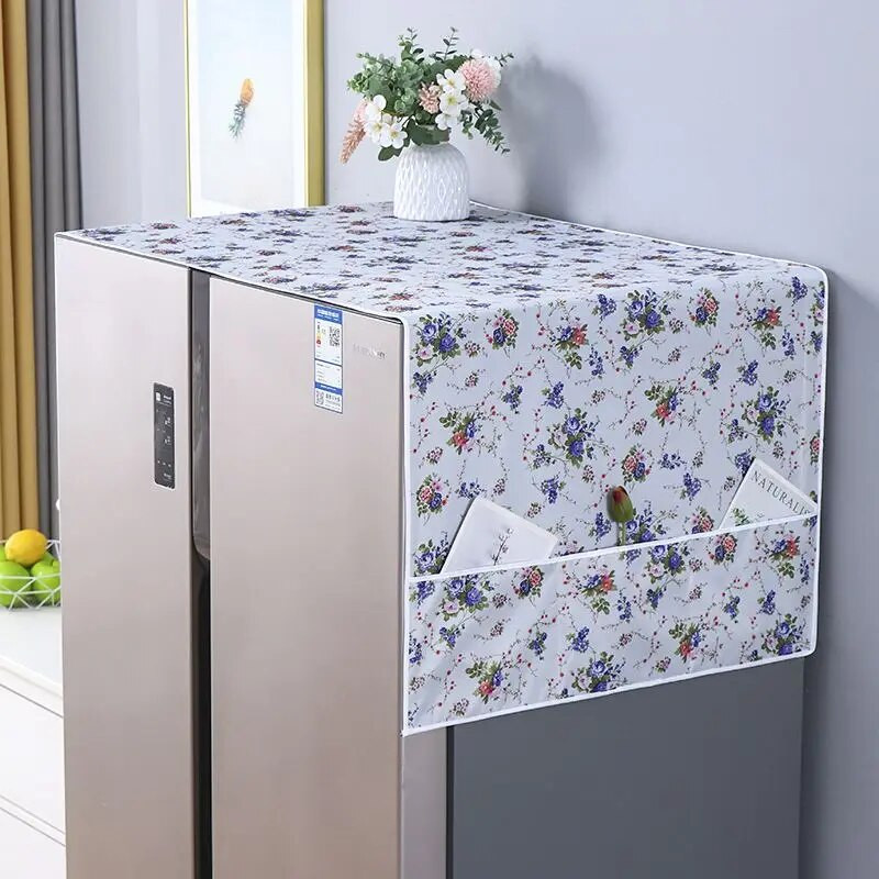 Veekindel ja õlikindel külmkapi käterätiku kate riie kunst üheukseline kaheukseline paksendatud Oxfordi riidest kate universaalne refri