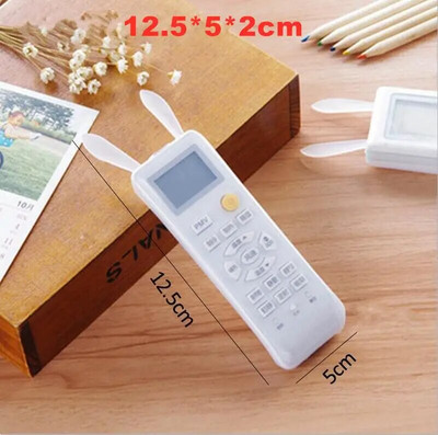 Силиконов защитен калъф за дистанционно управление за телевизор Защита от прах Чанта за съхранение Преносима силиконова контролна кутия за климатик TCL коса