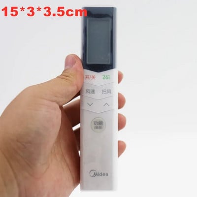 Силиконов защитен калъф за дистанционно управление за телевизор Защита от прах Чанта за съхранение Преносима силиконова контролна кутия за климатик TCL коса