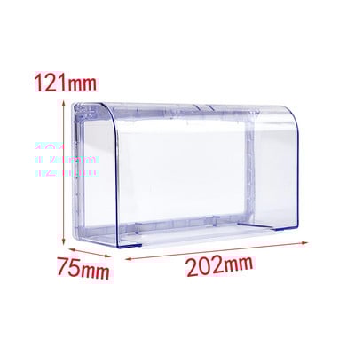 Väljalaskeava kattekarbid Seinalüliti kate 118 tüüpi pistikupesa kaitsekarp Välispistikupesa kaitse kontori elutuppa