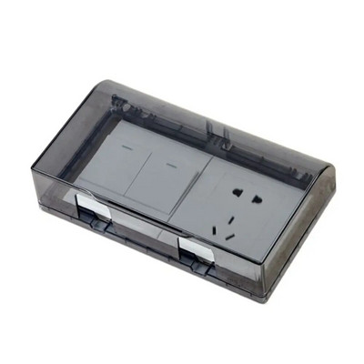 Nešiojamasis elektros kištuko dangtelis Lipnus lizdo apsaugas nuo purslų atsparios dėžutės namo