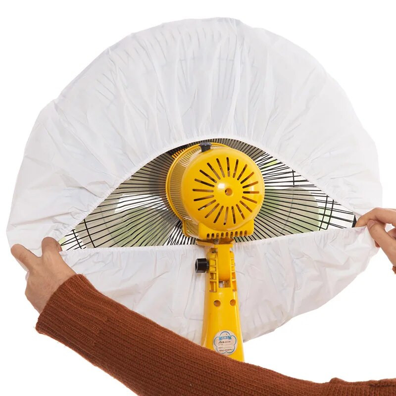 Hasznos divatos, mindent magában foglaló elektromos ventilátor porvédő védőburkolat kör védőtok, kerek porálló fedél tárolótáska-rendező