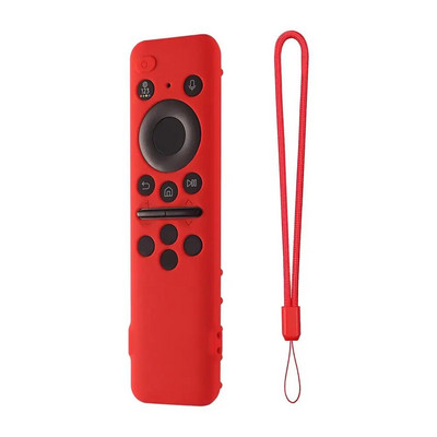 Szilikon tok Samsung Solar Type BN59-01432A/01432B/01432D TV Stick távirányító burkolathoz, leesésgátló lumineszcens távirányító tok