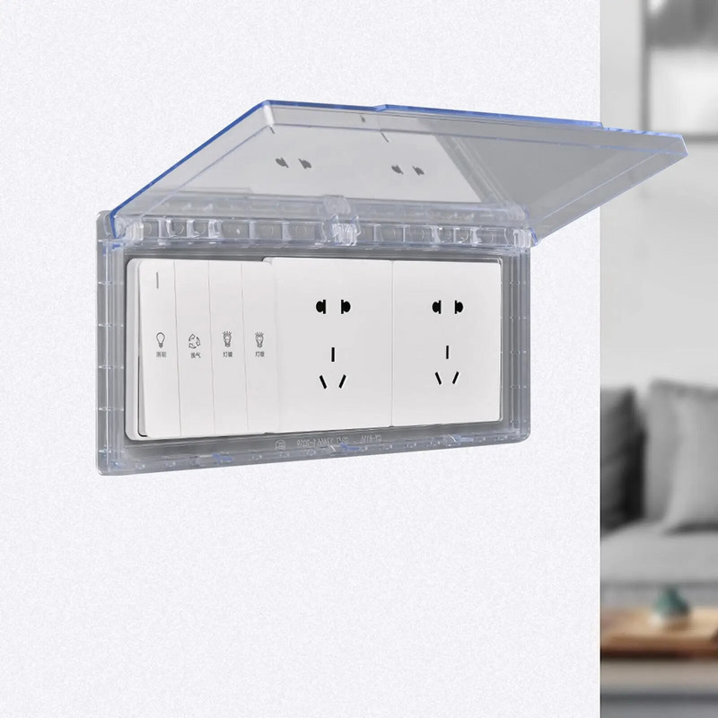 86 típusú vízálló kimeneti burkolat Flip időjárásálló burkolat Kimeneti fedél nappalihoz Lakberendezés Konyha Fürdőszoba Iroda