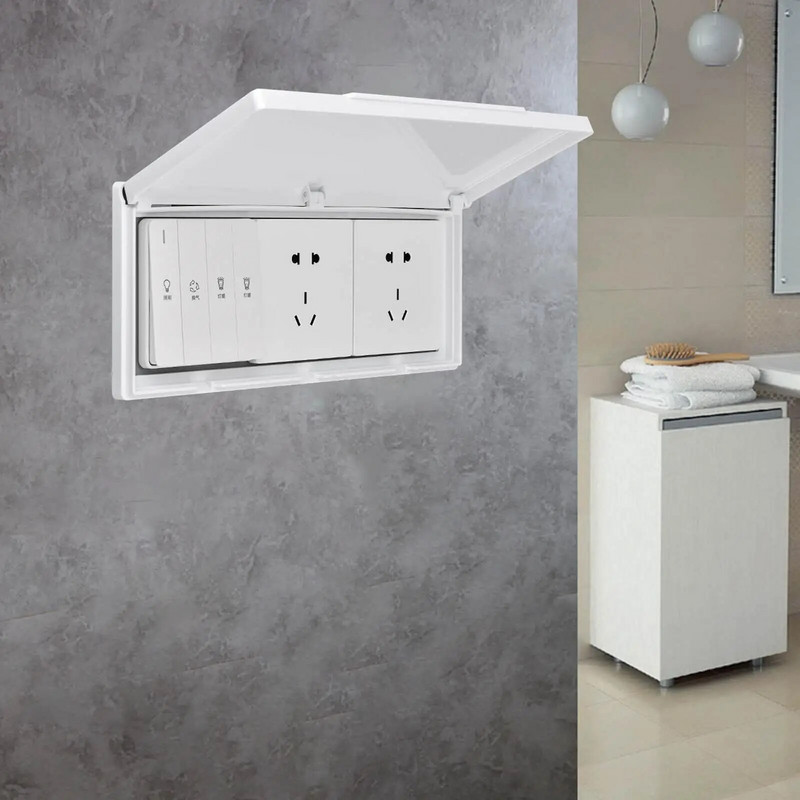 86 típusú vízálló kimeneti burkolat Flip időjárásálló burkolat Kimeneti fedél nappalihoz Lakberendezés Konyha Fürdőszoba Iroda