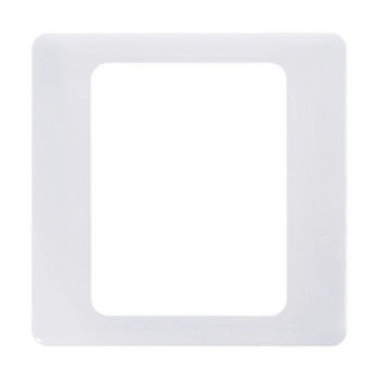 Ηλεκτρική πρίζα τοίχου Κενό πάνελ καλύμματος λευκού πίνακα ABS Στεφάνη πλάκας εξόδου