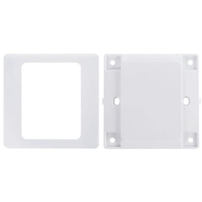 Electric Wall Switch Socket Blank Cover Panel Whiteboard ABS Outlet Plate Bezel