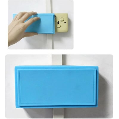 Light Switch Protective Cover Silicone Socket Cover Waterproof And Dustproof Socket Protection Switch Cover For 85/86 Type