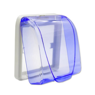 Întrerupător de perete pentru baie Cutie de acoperire din plastic rezistentă la apă Priză pentru lumină de perete Sonerie Capac capac pentru casă Accesorii pentru baie În stoc