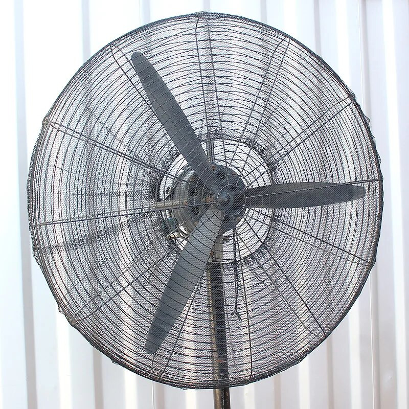 Huse rotunde pentru ventilatoare electrice din plasă Protector de siguranță anti-ciupire Cască universală, universală, pentru podea, rezistentă la praf Modern