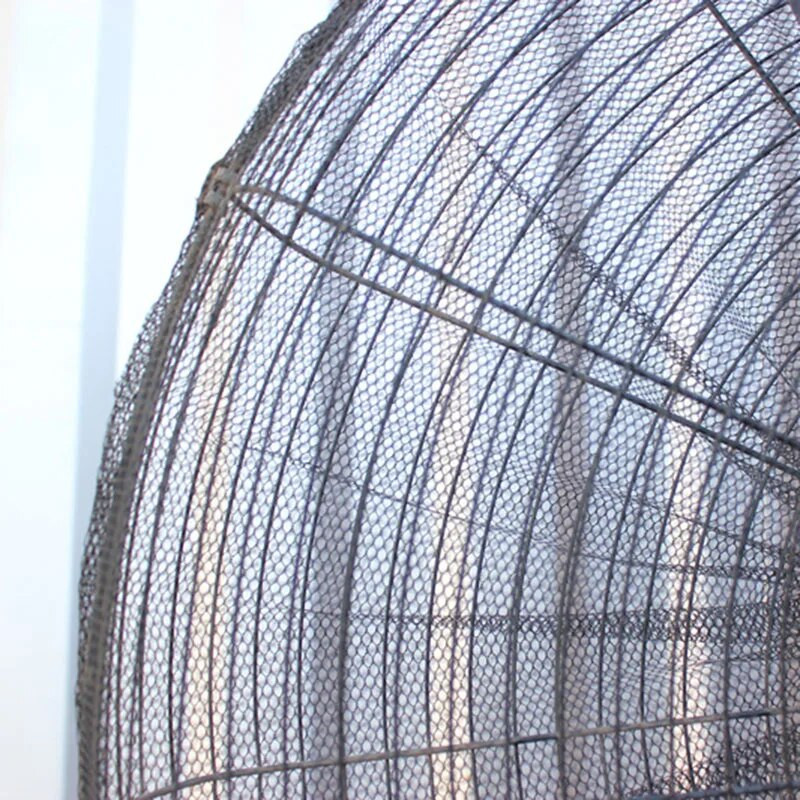 Huse rotunde pentru ventilatoare electrice din plasă Protector de siguranță anti-ciupire Cască universală, universală, pentru podea, rezistentă la praf Modern