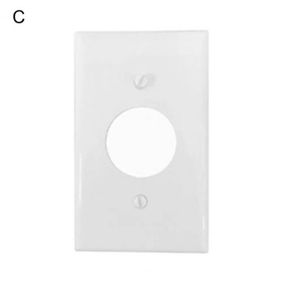 Poklopci prekidača Ploča utičnica Tvrda otporna na toplinu US standardni zidni prekidač Utičnica Višestruki poklopci utičnica