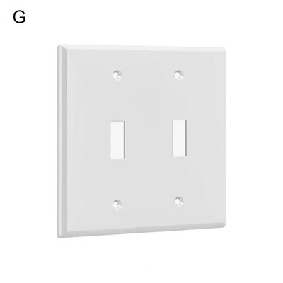 Poklopci prekidača Ploča utičnica Tvrda otporna na toplinu US standardni zidni prekidač Utičnica Višestruki poklopci utičnica