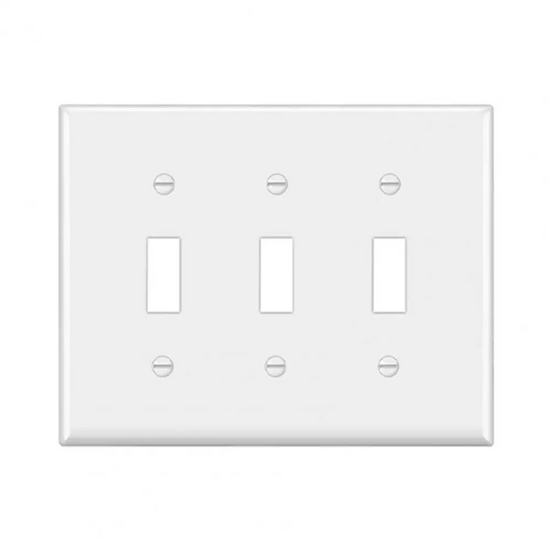 Poklopci prekidača Ploča utičnica Tvrda otporna na toplinu US standardni zidni prekidač Utičnica Višestruki poklopci utičnica