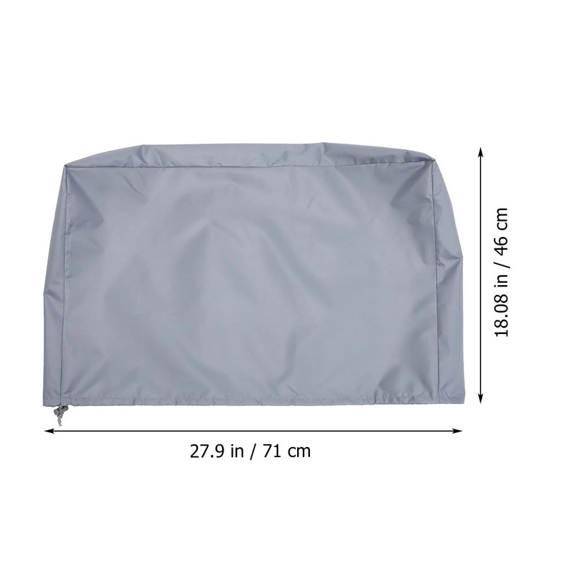 Profesionalus monitoriaus dangtelis nuo dulkių Kompiuterio monitoriaus ekrano Oksfordo medžiaginis dangtelis