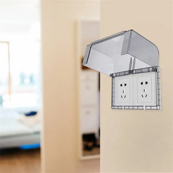 Κάλυμμα Outlet Box Υποδοχή εξωτερικού χώρου Ηλεκτρικά αδιάβροχα καλύμματα βύσμα αδιάβροχο πιάτο προστατευτικό πάνελ υποδοχής τοίχου