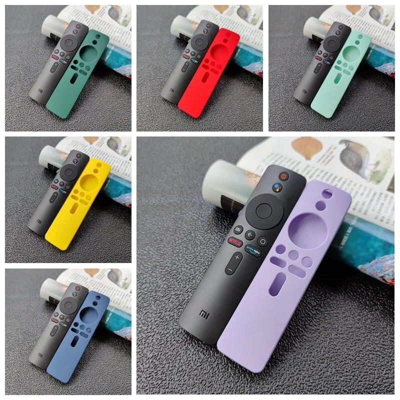 Silikoninis nuotolinio valdymo dėklas, skirtas Xiaomi Mi Box S/4X Mi Remote Control Protector