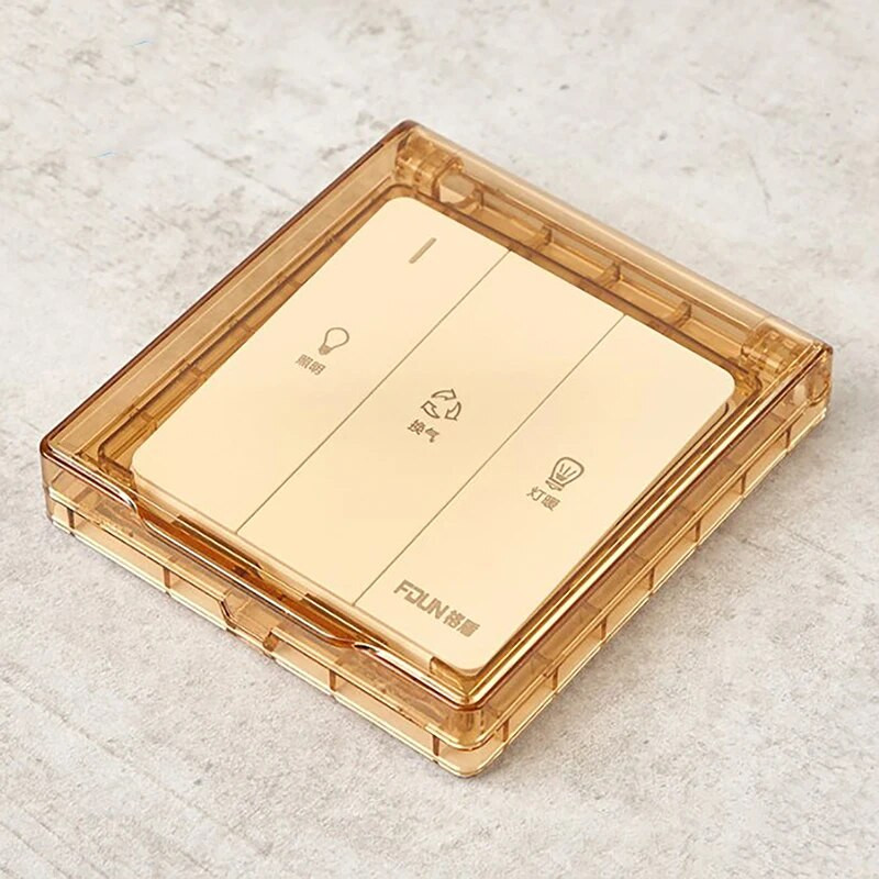 86 tüüpi veekindel kast Elektripistiku kate Isekleepuv paks seinakontakt Vannitoa seinalüliti kaitsekate pistikupesa pritsmed