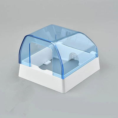 Cutie de splash impermeabilă înălțată de tip 86 de tipuri, autoadeziv, priză electrică de perete, capac de protecție pentru întrerupător, accesorii pentru baie