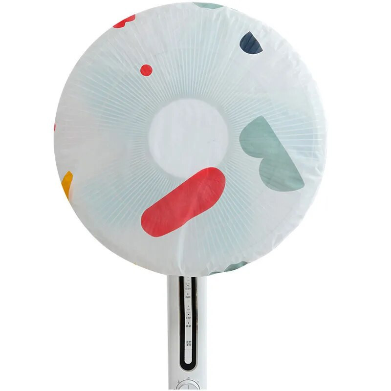 1 tk elektriventilaatori tolmukate Veekindel vastupidav kaitseseade, mis takistab beebi sõrme puudutamist kaas Kodus hoiustamiskoti läbimõõt 45 cm