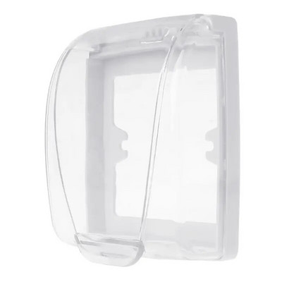 Cutie de protecție cu priză transparentă Capac cu bule încuiat Protector pentru priza de baie