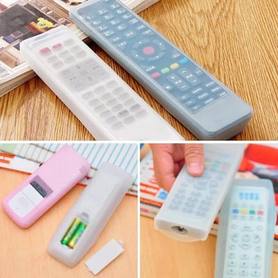 Silicone TV Remote Control Case Cover Home Air Conditioner Anti-dust Waterproof Luminous Fluorescence TV Remote Control Cover