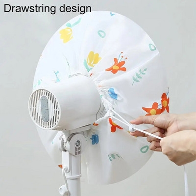 Capac pentru ventilator electric Excelent pentru utilizare în siguranță Capac de praf pentru ventilator electric Capac de praf anti-decolorare rezistent la uzură