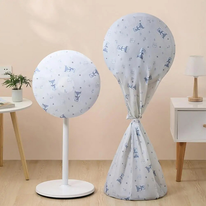 Ηλεκτρικό κάλυμμα ανεμιστήρα Εξαιρετικό ασφαλές στη χρήση Ηλεκτρικό κάλυμμα σκόνης ανεμιστήρα Αντι-σβήσιμο Κάλυμμα σκόνης ανθεκτικό στη φθορά