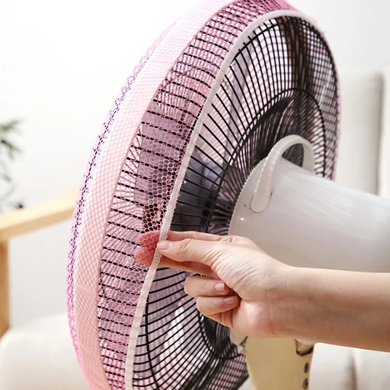 Vasaros ventiliatoriaus apsauginis dangtelis nuo dulkių kūdikių tinklinis ventiliatoriaus dangtelis Vaiko pirštų apsauga Vaiko pirštų apsauginis tinklelis