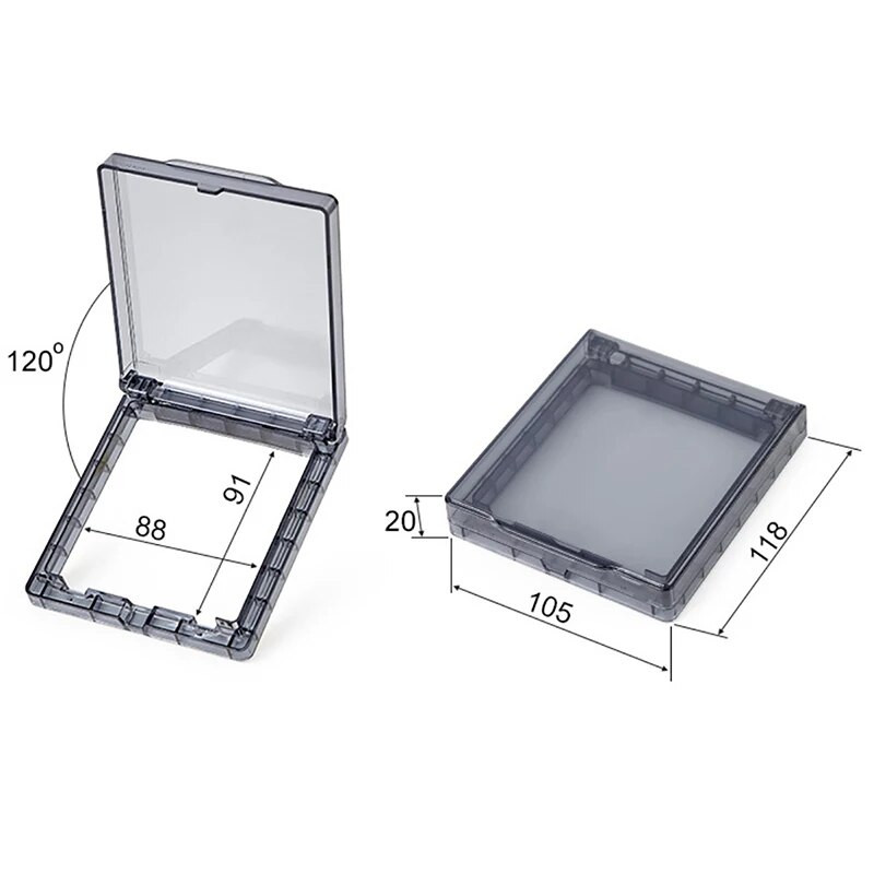 86 tüüpi isekleepuv paksu seinakontakti veekindel kast elektripistiku kate Vannitoa seinalüliti kaitsekate pistikupesa pritsmed