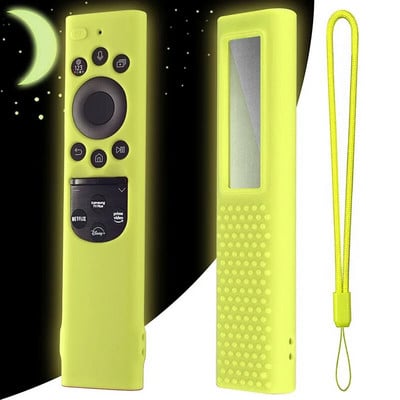 Silikoninis apsauginis dėklas, skirtas Samsung saulės nuotolinio valdymo pultui BN59 BN68 Smart TV smūgiams atsparus dangtelis, skirtas TM-1990C 2180