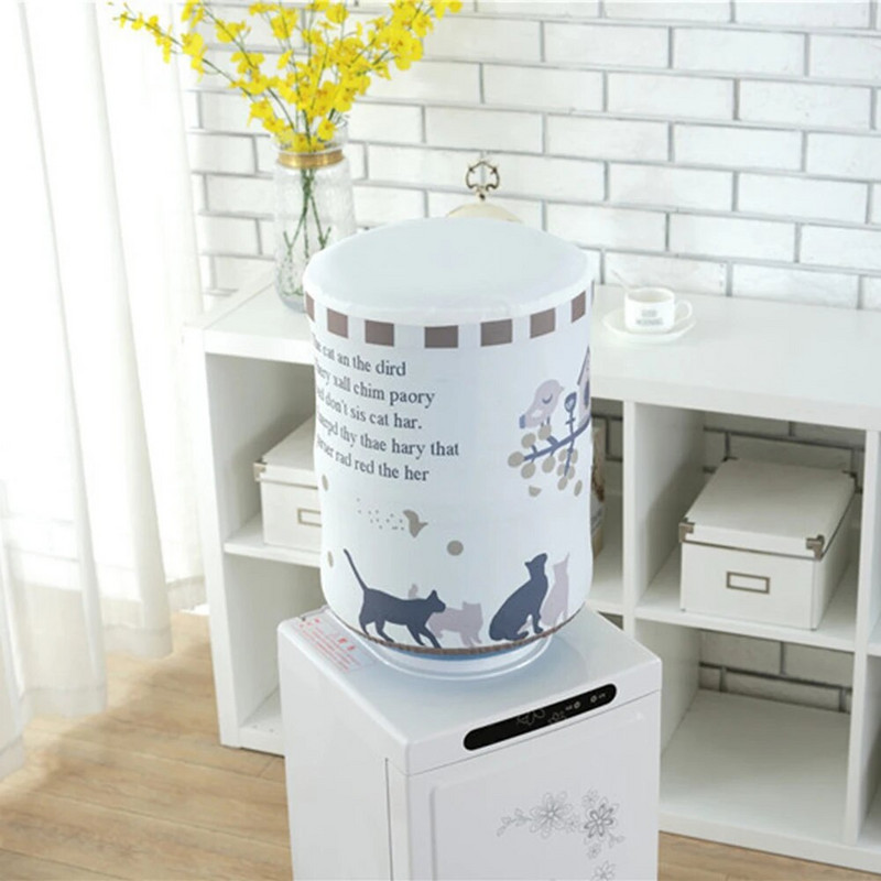 Namų konteineris Kibiras Dekoras Vandens dozatoriaus dangtis Priedai Dulkėms atsparus Elastingas Biuro geriamojo fontano apsauginis baldas