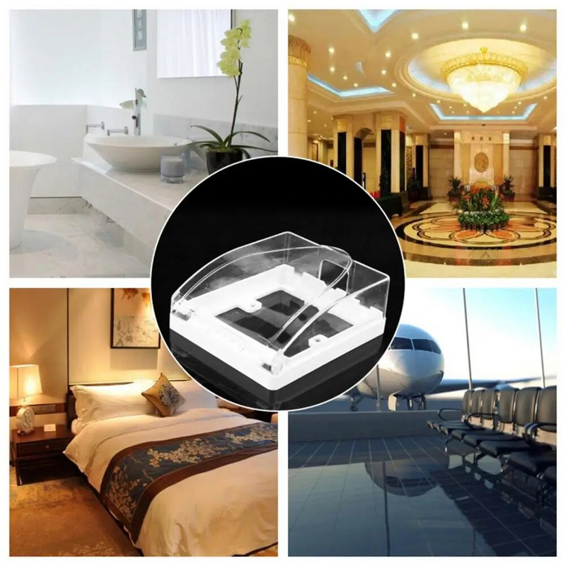 Izvrsna sklopka Vodootporna kutija Otporna na habanje Lagana utičnica Vodootporna kutija Zidna utičnica Vodootporna kutija