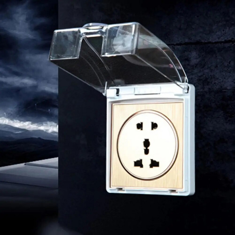 Izvrsna sklopka Vodootporna kutija Otporna na habanje Lagana utičnica Vodootporna kutija Zidna utičnica Vodootporna kutija