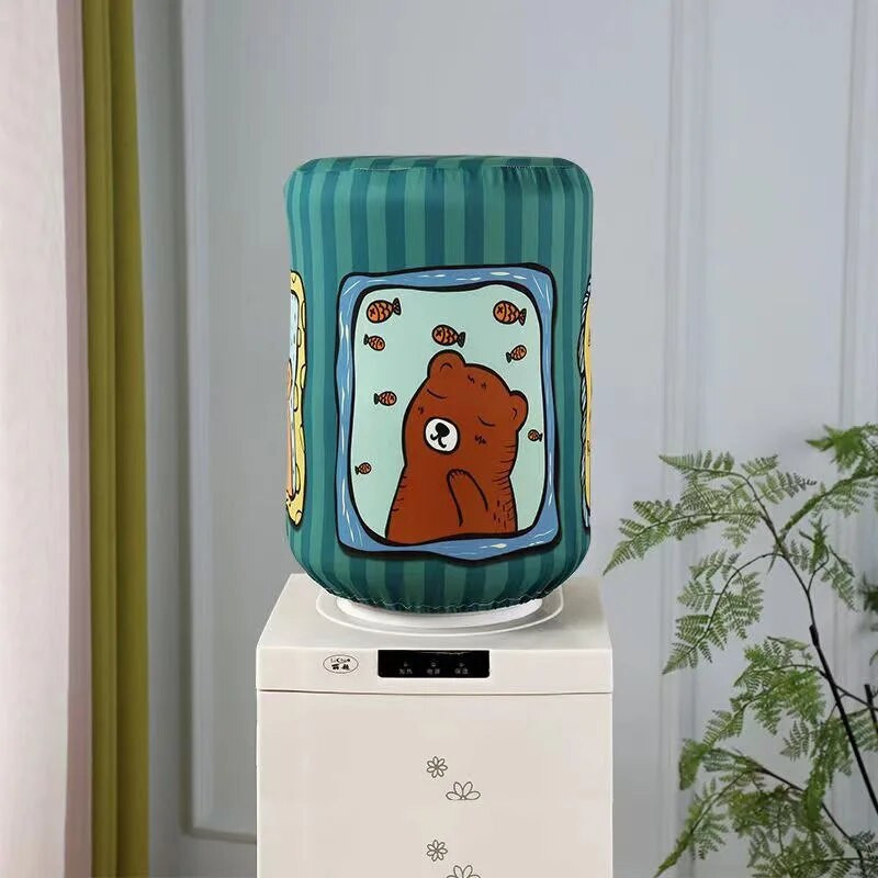 Naujas namų vandens dozatoriaus dangtis Biuro kibiro dekoras Dulkių nepraleidžiantis konteineris Butelio apsauga Geriamasis fontanas Baldai Daugkartiniai