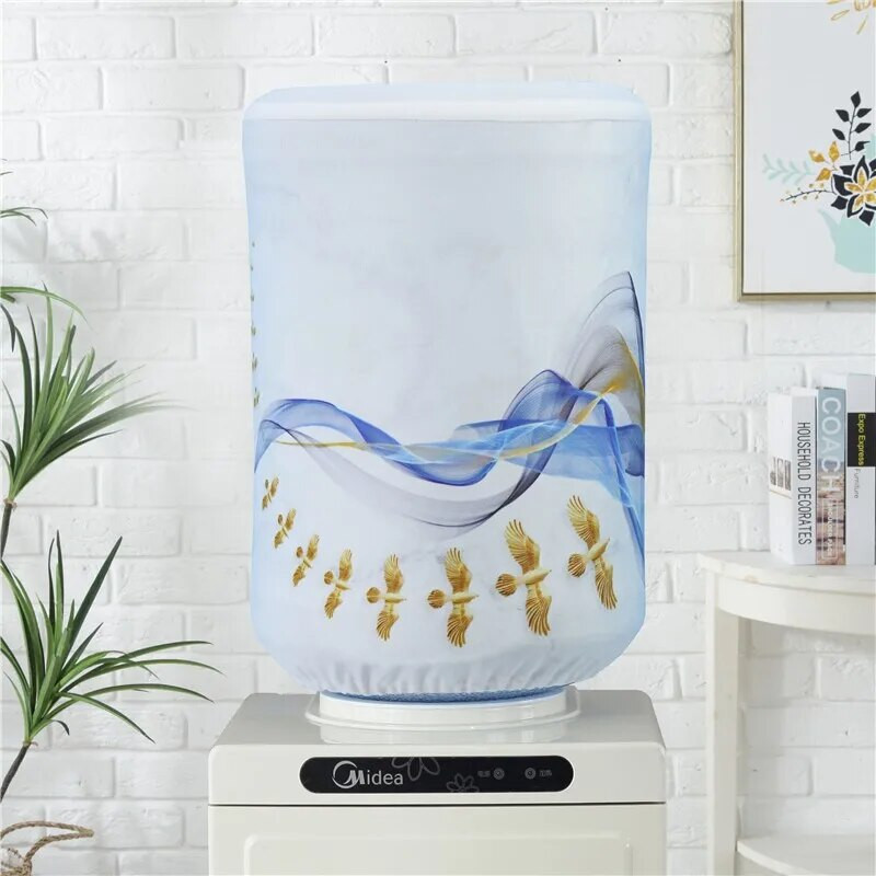 Naujas vandens dozatoriaus dangtelis Daugkartinis vandens dozatorius Patvarus dulkėms atsparus audinys kibiro dangteliai Apsauginis dozatoriaus butelio dangtelis