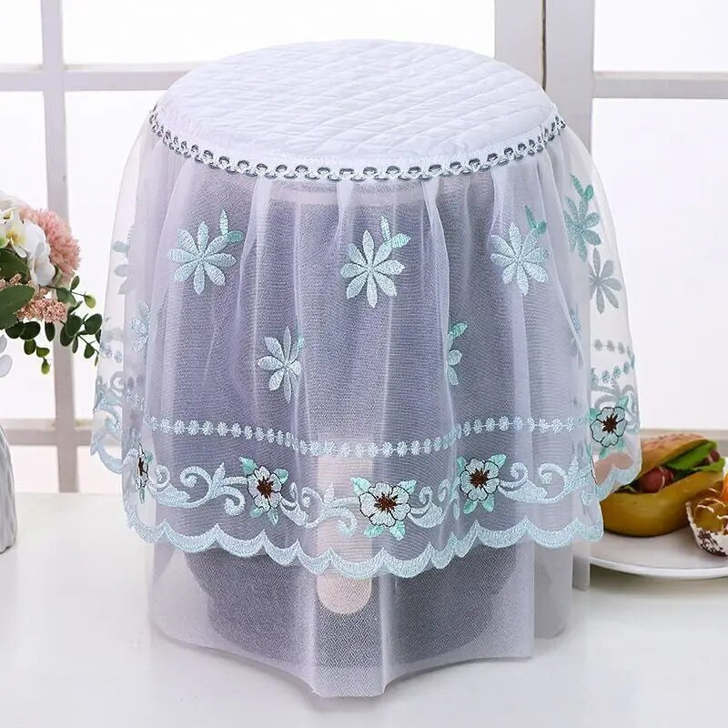 Pastoracinės siuvinėjimo vandens dozatoriaus dangteliai nėriniai Dekoratyvinis dulkėms atsparus dangtelis Ryžių viryklė Stalinė lempa Daugiafunkcė apsauga Prašmatnus