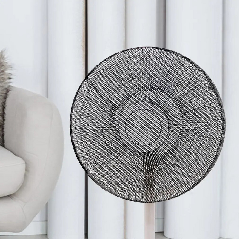 Elektrinis ventiliatoriaus gaubtas Ventiliatoriaus apsauginis tinklinis ventiliatoriaus dangtelis, skirtas kūdikiams, pirštų apsauga, pirštų apsauga vaikams, apsauginis tinklelis