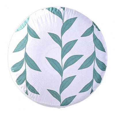 Navlaka za stolni ventilator Periva zaštitna torbica za ventilator Sklopiva protiv prignječenja Izvrstan 3D uzorak tropskog lišća Okrugla navlaka za električni ventilator
