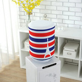 Iš poliesterio spausdinto vandens balionėlio dulkių dangtelis korėjiečių animacinių filmų gėlių kūrybinių gėrimų fontanų vandens dozatoriaus dangtelis