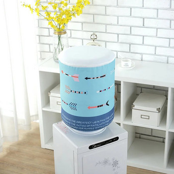 Полиестерно отпечатано капаче за прах на дозатора за вода Корейски анимационни флорални креативни фонтани за пиене Капак на диспенсера за вода