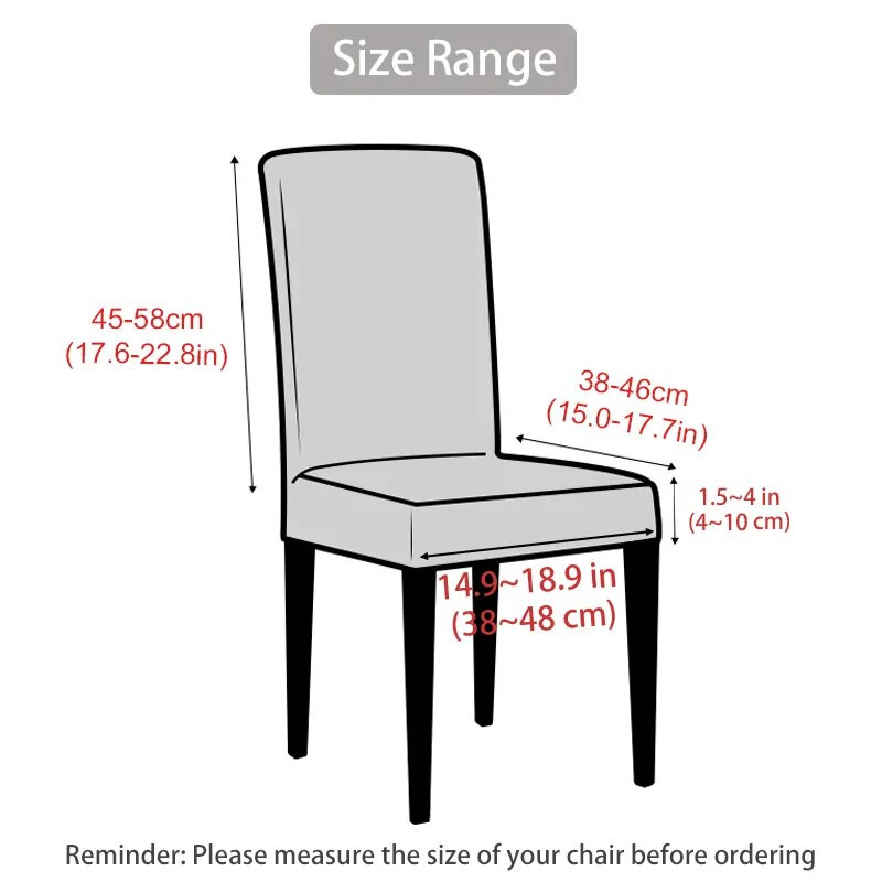Jacquard Corn Kernel Navlaka za stolicu Univerzalna veličina Jeftine navlake za stolice Rastezljive navlake za sjedala za blagovaonicu Home Decor 1PC