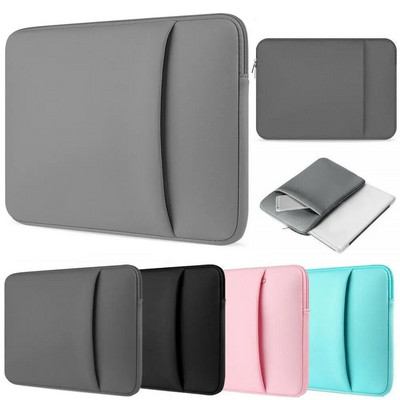 Dual Zipper Soft Universal Waterproof Sleeve Notebook Cover Bag Laptop Case For Xiaomi HP Dell Lenovo