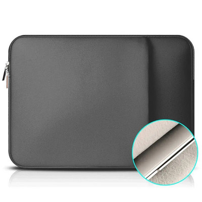 Cu fermoar dublu Husă universală moale impermeabilă Husă pentru notebook Husă pentru laptop pentru Xiaomi HP Dell Lenovo