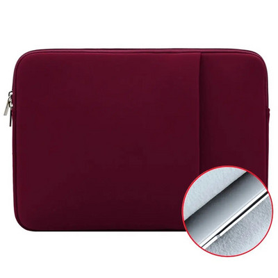 Cu fermoar dublu Husă universală moale impermeabilă Husă pentru notebook Husă pentru laptop pentru Xiaomi HP Dell Lenovo