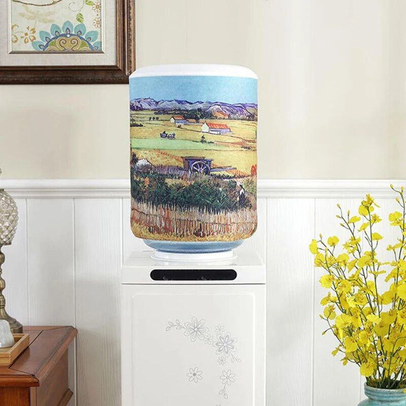 Spausdintas audinys Menas Geriamasis Fontanai Statinės vandens dozatorius Apsauga nuo dulkių Buitinės prekės Apsauginis dėklas