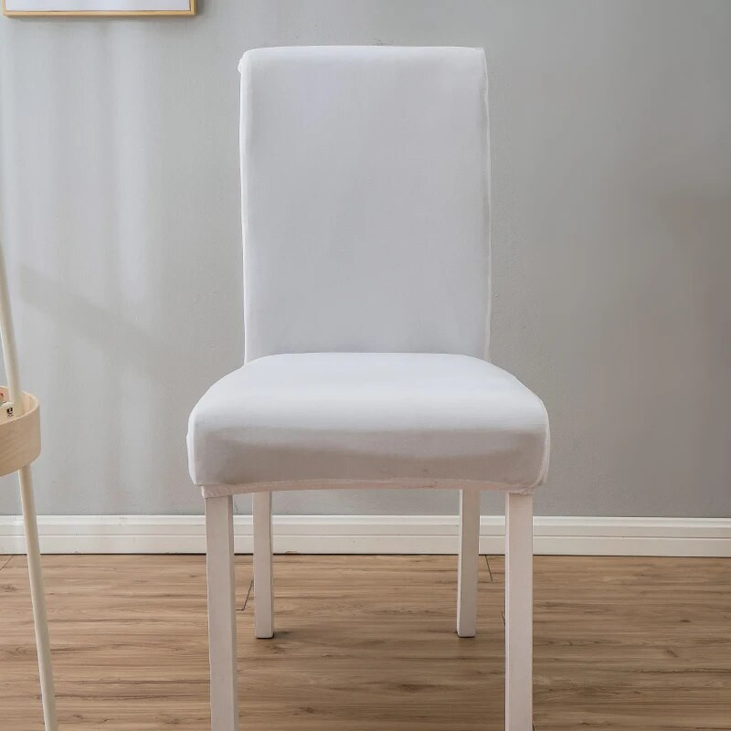 Spandex Elastic Chair Slipcover Θήκη μονόχρωμο Κάλυμμα καρέκλας τραπεζαρίας Stretch καλύμματα καρέκλας για γαμήλια δεξίωση ξενοδοχείου τραπεζαρία