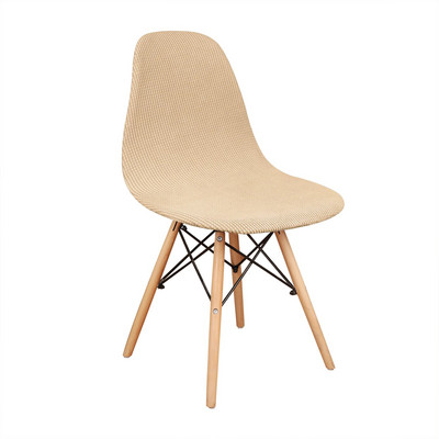 Jacquard Shell székhuzat Stretch étkező szék huzat Üléshuzat Slipcover Bútorvédő Szállodai Otthon Nappali Kivehető